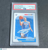 2019-20 Panini Hoops #249 Darius Bazley Signed Card AUTO PSA Slabbed Thunder
