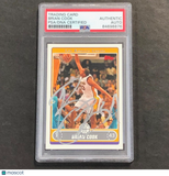 2006 Topps #128 Brian Cook Signed Card AUTO PSA Slabbed Lakers