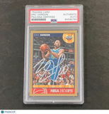 2013-14 NBA Hoops #143 Eric Gordon Signed Card AUTO PSA Slabbed Pelicans