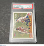 2003 Fleer Tradition #U269 Hank Blalock Signed Card AUTO PSA Slabbed Rangers
