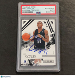 2009-10 Rookies and Stars #45 Mike Conley signed Auto Card PSA/DNA Slabbed Grizz
