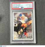 1993 Fleer #394 Greg Kragen Signed Card AUTO PSA Slabbed Broncos