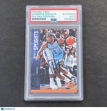 2012 Panini Basketball #74 Marreese Speights Signed Card Auto PSA Slabbed Grizzlies
