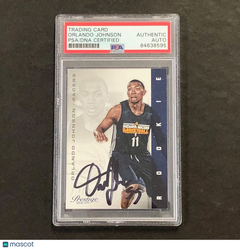 2012-13 Panini Prestige #232 Orlando Johnson Signed Card AUTO PSA Slabbed RC Pac