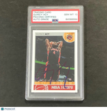 2013-14 NBA Hoops #176 Quincy Acy Signed Card AUTO 10 PSA Slabbed Raptors