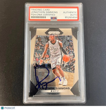 2017-18 Panini Prizm #79 Jonathan Simmons Signed Card AUTO PSA Slabbed Magic