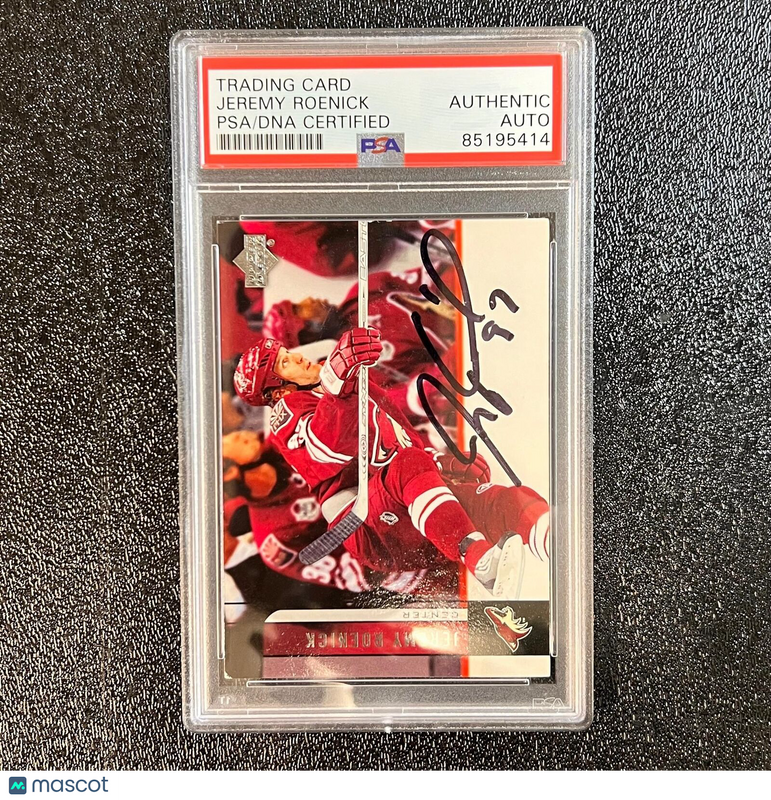 2006-07 Upper Deck #401 Jeremy Roenick Signed Card AUTO PSA slabbed Coyotes