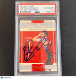 2011 Panini Classics #59 Andrea Bargnani Signed Card AUTO PSA Slabbed Raptors