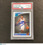 2018-19 Donruss Rated Rookie #175 Allonzo Trier Signed Card AUTO PSA Slabbed RC