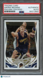 2004-05 Topps Chrome #176 Andris Biedrins Signed Card AUTO PSA Slabbed