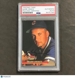 1993 Topps Stadium Club #419 Mark Grace Signed Card PSA Slabbed Auto Cubs