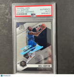 2020-21 Panini Mosaic #158 Will Barton Signed Card AUTO PSA Slabbed Nuggets