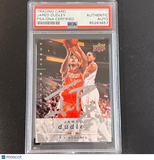 2008-09 Upper Deck Draft Edition #17 Jared Dudley Signed Card AUTO PSA Slabbed B