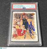 2000-01 Upper Deck Pros #52 Keith Van Horn Signed Card Auto 9 PSA Slabbed Nets