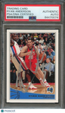 2009-10 Topps #181 Ryan Anderson Signed Card AUTO PSA Slabbed Magic