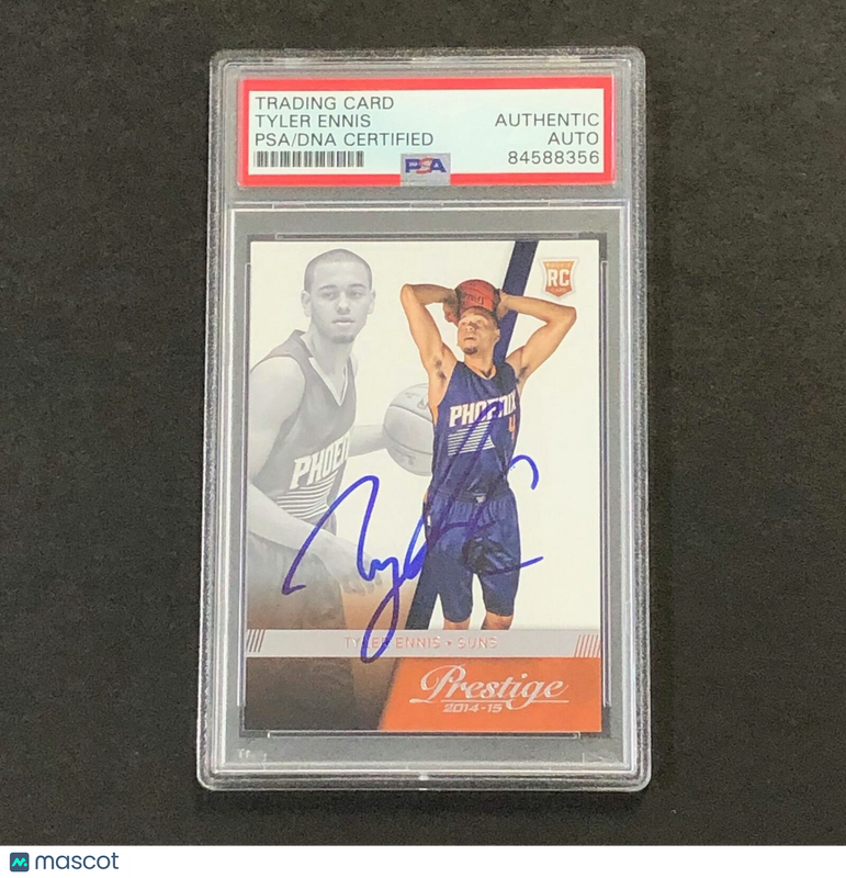 2014-15 Panini Prestige #176 Tyler Ennis Signed Rookie Card AUTO PSA Slabbed RC