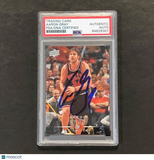 2008-09 Upper Deck #10 Aaron Gray Signed Card AUTO PSA Slabbed RC Bulls