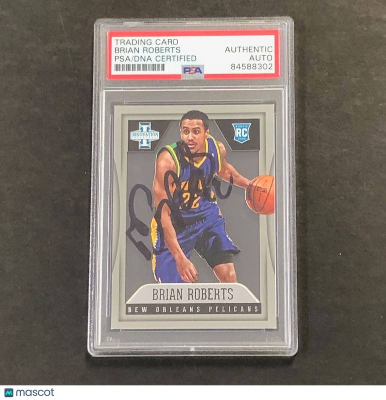 2012-13 Panini Innovation #111 Brian Roberts Signed AUTO PSA Slabbed RC Pelicans