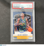 2012-13 Panini #201 Alec Burks Signed Card AUTO PSA Slabbed Jazz
