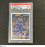 2016-17 NBA Hoops #223 Langston Galloway Signed Card AUTO PSA Slabbed Pelicans