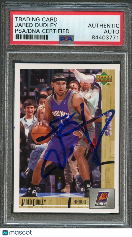 2008-09 Upper Deck #184 Jared Dudley Signed Card AUTO PSA Slabbed Suns