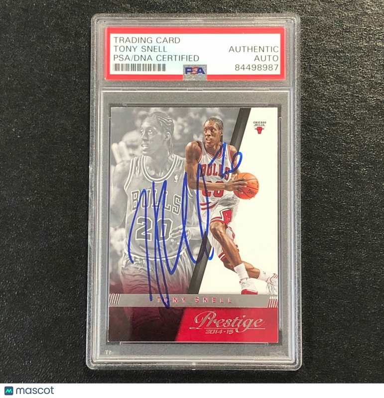2014-15 Panini Prestige #53 Tony Snell Signed Card AUTO PSA Slabbed Bulls