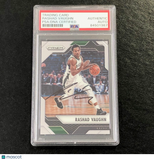 2016-17 Panini Prizm #20 Rashad Vaughn Signed Card AUTO PSA Slabbed Bucks