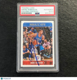 2017-18 NBA Hoops #213 Andre Roberson Signed Card AUTO PSA Slabbed Thunder