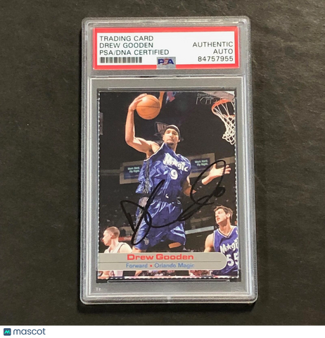 2003-04 Basketball #317 Drew Gooden Signed Card AUTO PSA/DNA Slabbed Magic