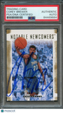 2007-08 Hot Prospects #4 Corey Brewer Signed Card AUTO PSA Slabbed Timberwolves