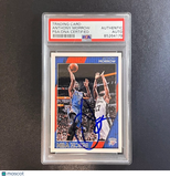2006-07 Panini Hoops #242 Anthony Morrow Signed Card AUTO PSA/DNA Slabbed Thunde