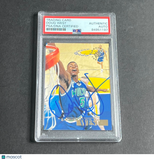 1994-95 Topps #31 Doug West Signed Card AUTO PSA Slabbed Minnesota Timberwolves