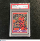 2006-07 Topps Chrome #145 FRED JONES Signed Card Auto PSA Slabbed Raptors