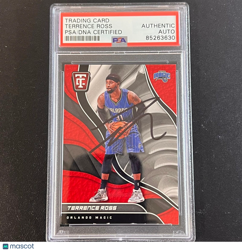 2017-18 Panini Totally Certified #7 Terrence Ross Signed Card AUTO PSA Slabbed M