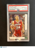 2004 Sage #34 Devin Harris Signed Card AUTO PSA Slabbed Dallas