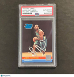 2010-11 Panini Donruss #257 Lazar Hayward Signed Relic Card AUTO PSA Slabbed Min