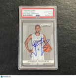2013-14 Panini Prizm #28 Jared Dudley Signed Card Auto PSA Slabbed Clippers
