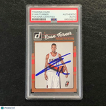 2016-17 Donruss Basketball #132 Evan Turner Signed Card AUTO PSA Slabbed Trailbl