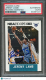 2015-16 NBA Hoops #103 Jeremy Lamb Signed Card AUTO PSA Slabbed