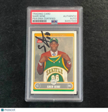 2006-07 Topps #254 Saer Sene Signed Card AUTO PSA Slabbed RC Sonics