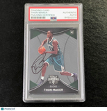2016-17 Panini Totally Certified #109 THON MAKER Signed Card AUTO PSA/DNA Slabbe