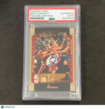 2004-05 Bowman #35 Mike Dunleavy Signed Card AUTO PSA Warriors