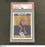 2017-18 NBA Hoops #281 Frank Jackson Signed Card AUTO PSA Slabbed RC Pelicans