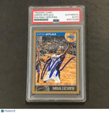 2013-14 Panini NBA Hoops #48 Arron Afflalo Signed Card AUTO PSA/DNA Slabbed Magi
