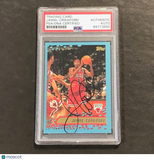 2001-02 Topps Basketball #99 Jamal Crawford Signed Card AUTO PSA Slabbed Bulls