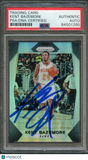 2017-18 Panini Prizm Silver #108 Kent Bazemore Signed Card AUTO PSA Slabbed Hawk