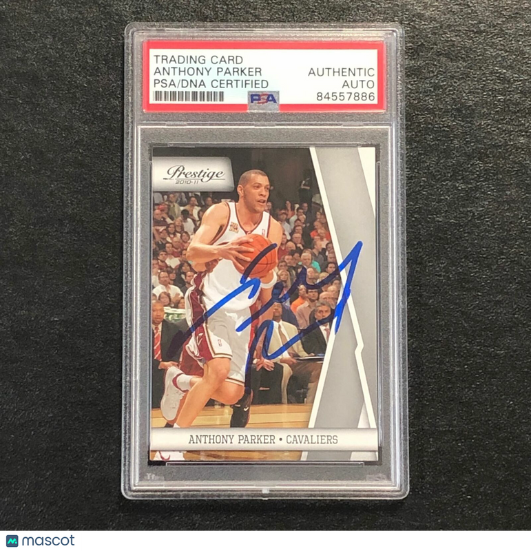 2010-11 Panini Prestige #19 Anthony Parker Signed Card Auto PSA Slabbed Cavaliers