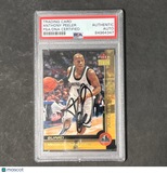 2000-01 Fleer Premium #66 Anthony Peeler Signed Card AUTO PSA Slabbed Timberwolv