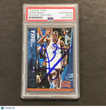 2012-13 Panini Threads #101 Serge Ibaka Signed Card PSA Slabbed Magic