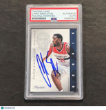 2012-13 Panini Prestige #179 Chris Singleton Signed Card AUTO PSA Slabbed RC Wiz